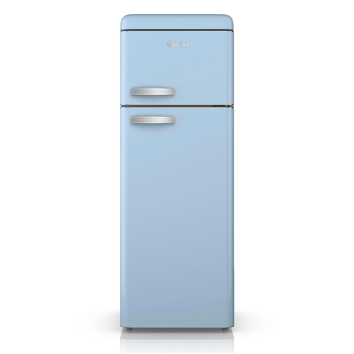 Tall Larder Fridge 337L 5 Shelves Frost Free Green