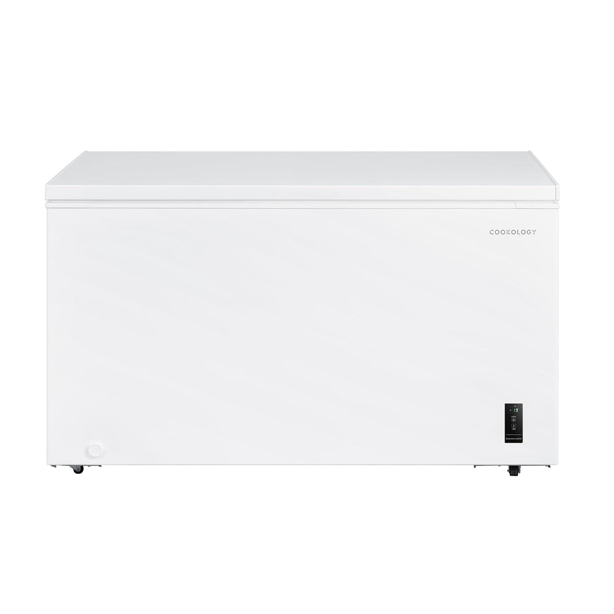 Freestanding Chest Freezer 99L Adjustable Thermostat Black