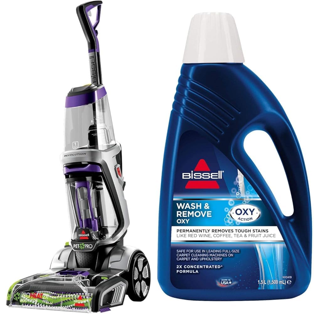 Carpet Cleaner ProHeat 2X Revolution With Heatwave Technology 3.7L Red Black