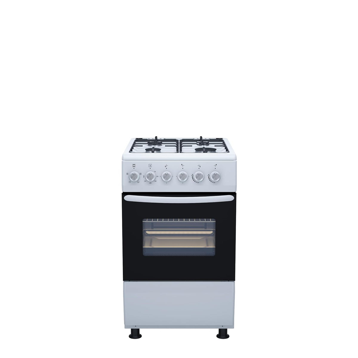 Freestanding Electric Cooker 52L 50cm White