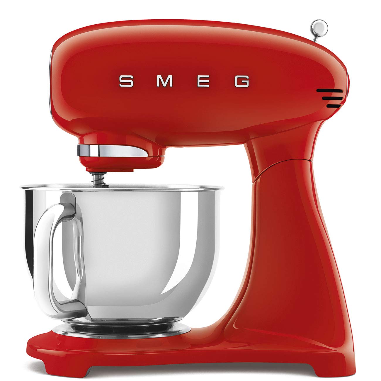 Stand Mixer 800W 4.8L 10 Speeds Planetary Action Stainless Steel Bowl Red