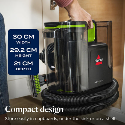 Portable Carpet Cleaner SpotClean C5 Pet 16,400Pa Suction Corded Black