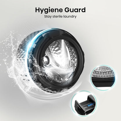 Freestanding Washer Dryer 8Kg Wash 5Kg Dry 1400Rpm Black